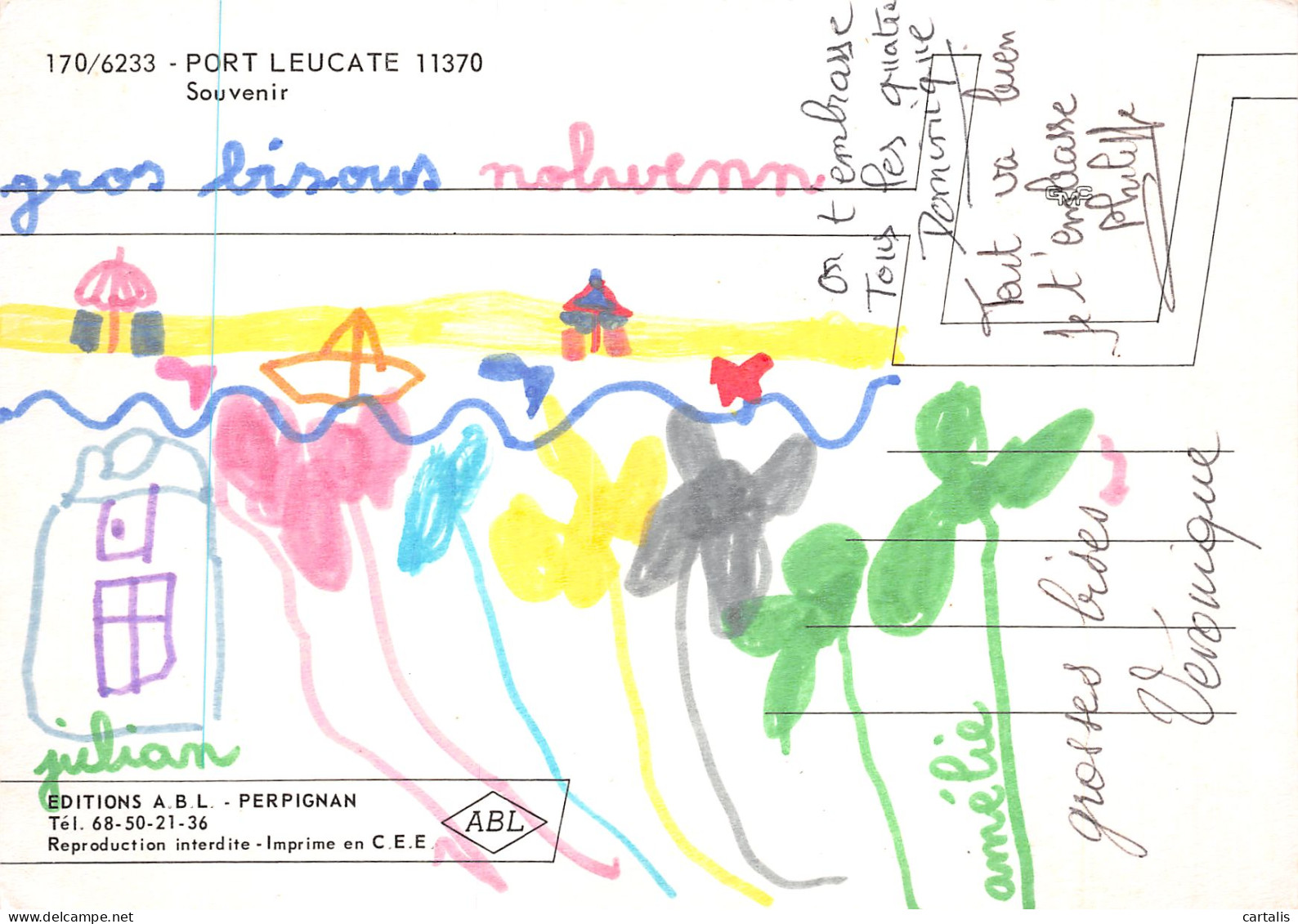 11-PORT LEUCATE-N°4181-D/0313 - Autres & Non Classés