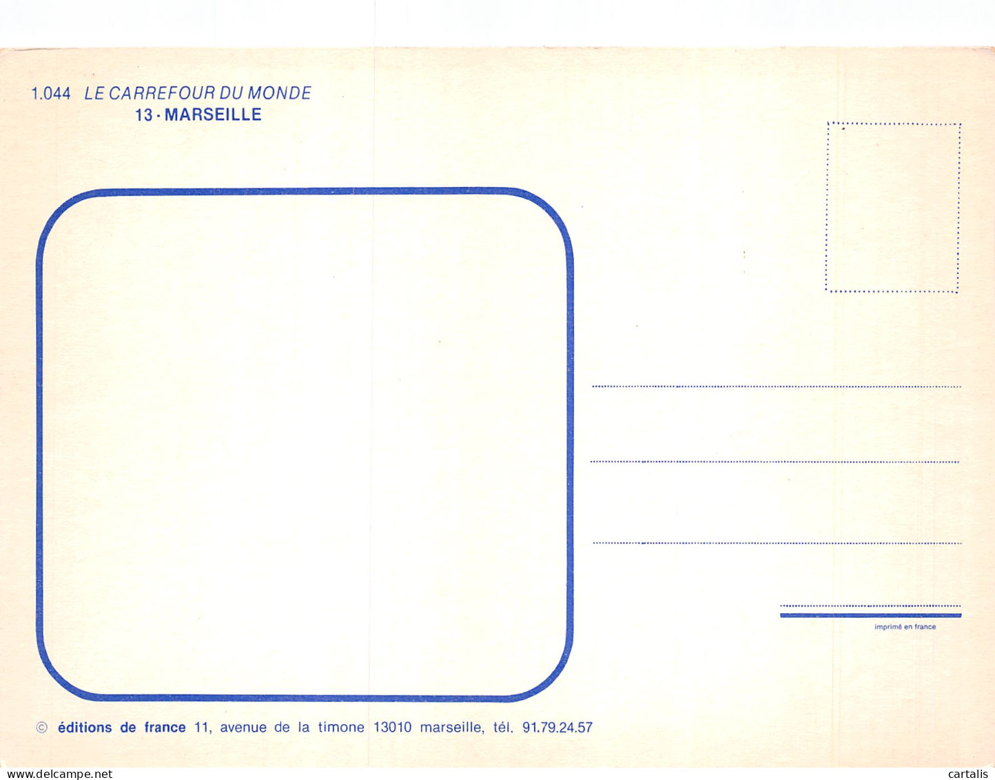 13-MARSEILLE-N°4181-D/0305 - Zonder Classificatie