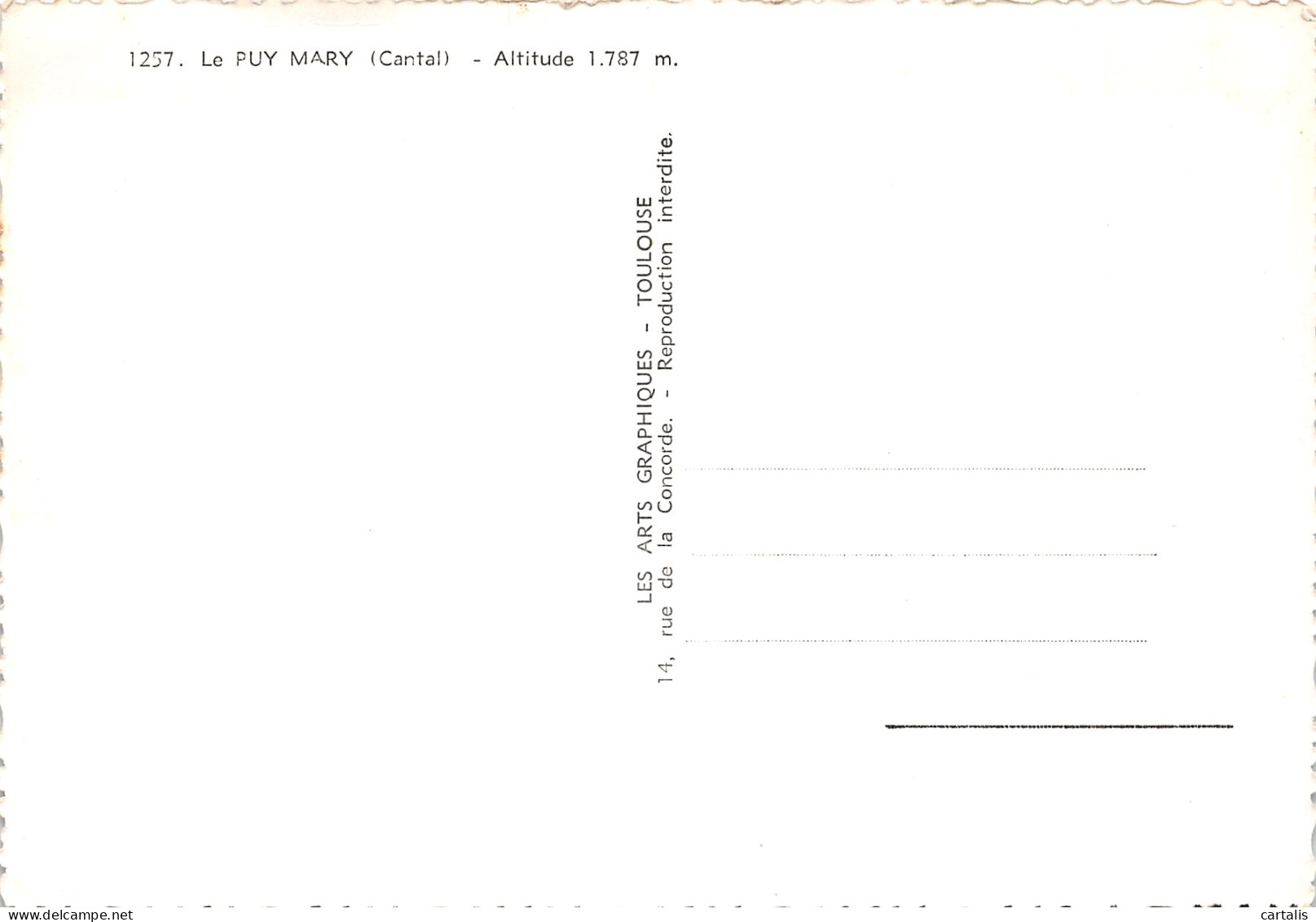 15-LE PUY MARY-N°4181-D/0169 - Other & Unclassified