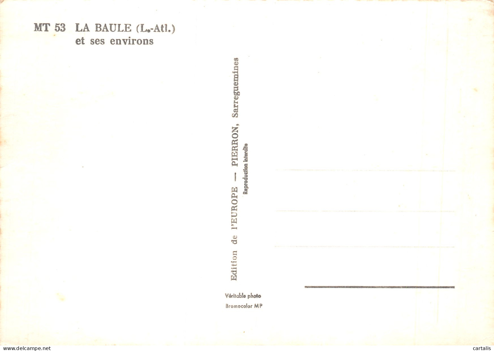 44-LA BAULE-N°4181-D/0113 - La Baule-Escoublac