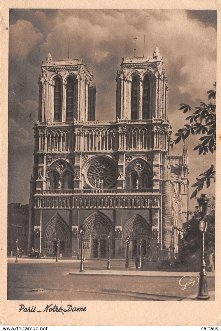 75-PARIS NOTRE DAME-N°4181-D/0093 - Notre-Dame De Paris