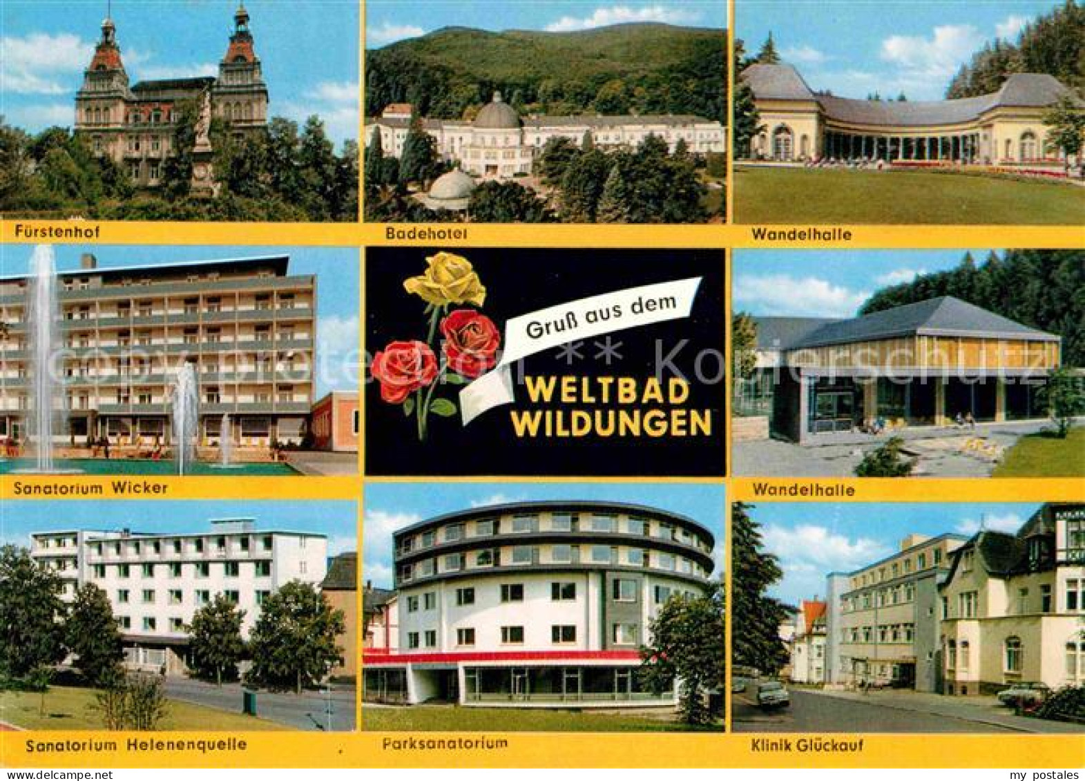 72795302 Bad Wildungen Fuerstenhof Badehotel Sanatorium Wicker Parksanatorium  A - Bad Wildungen