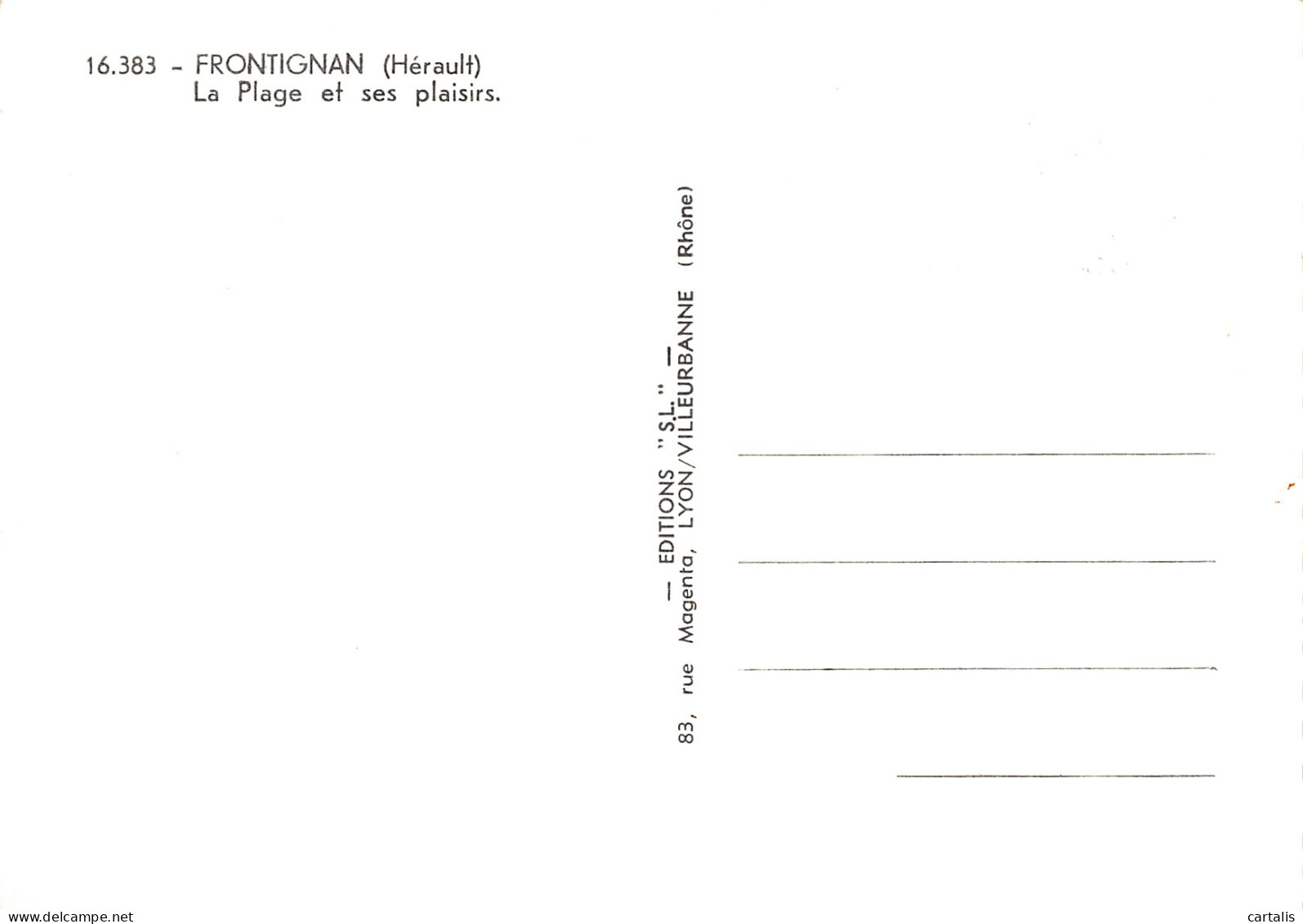 34-FRONTIGNAN-N°4181-C/0323 - Frontignan