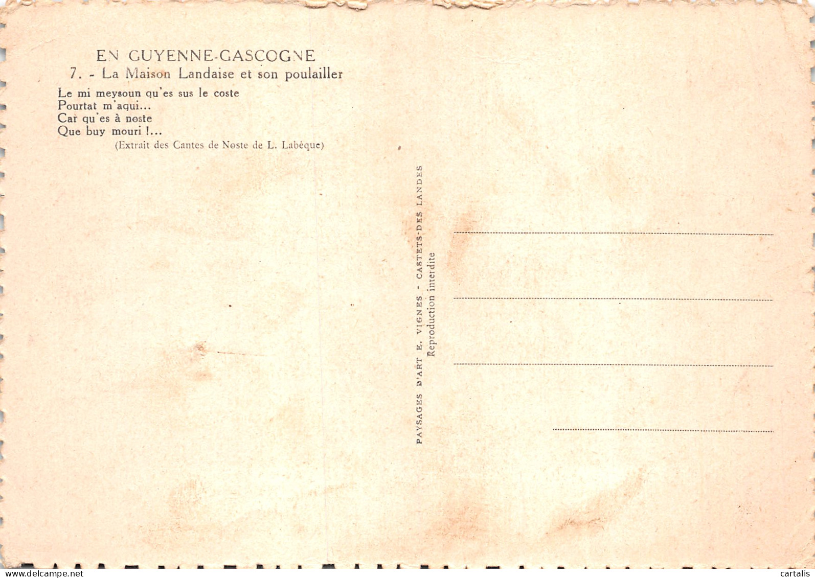 40-GUYENNE GASCOGNE-N°4181-C/0303 - Other & Unclassified