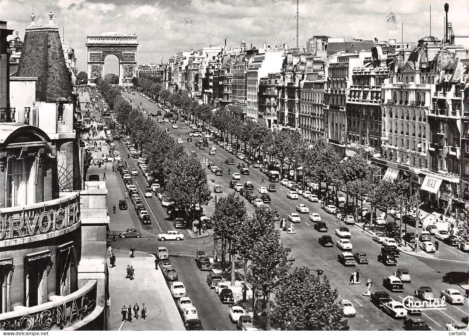 75-PARIS LES CHAMPS ELYSEES-N°4181-C/0281 - Champs-Elysées