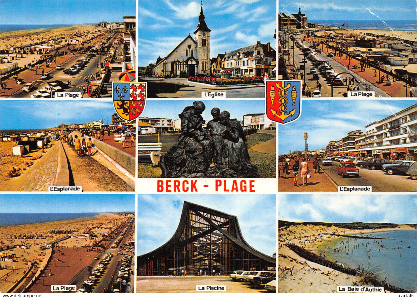 62-BERCK PLAGE-N°4181-C/0183 - Berck