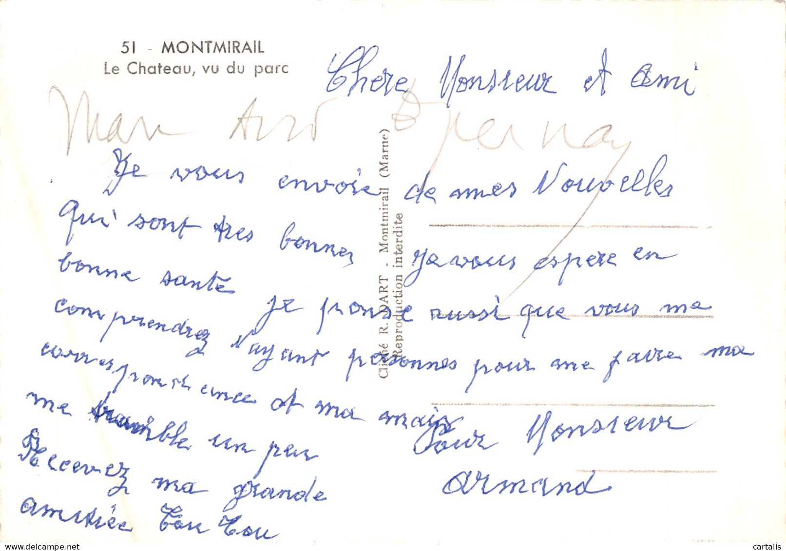 72-MONTMIRAIL LE CHATEAU-N°4181-B/0359 - Montmirail