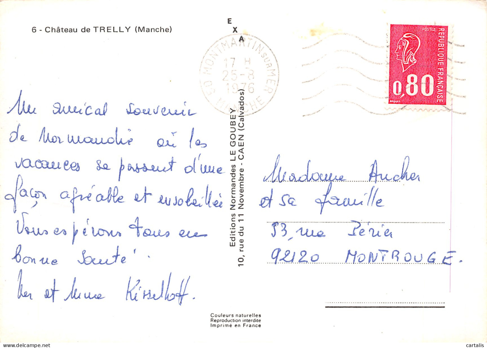 50-TRELLY LE CHATEAU-N°4181-B/0349 - Other & Unclassified