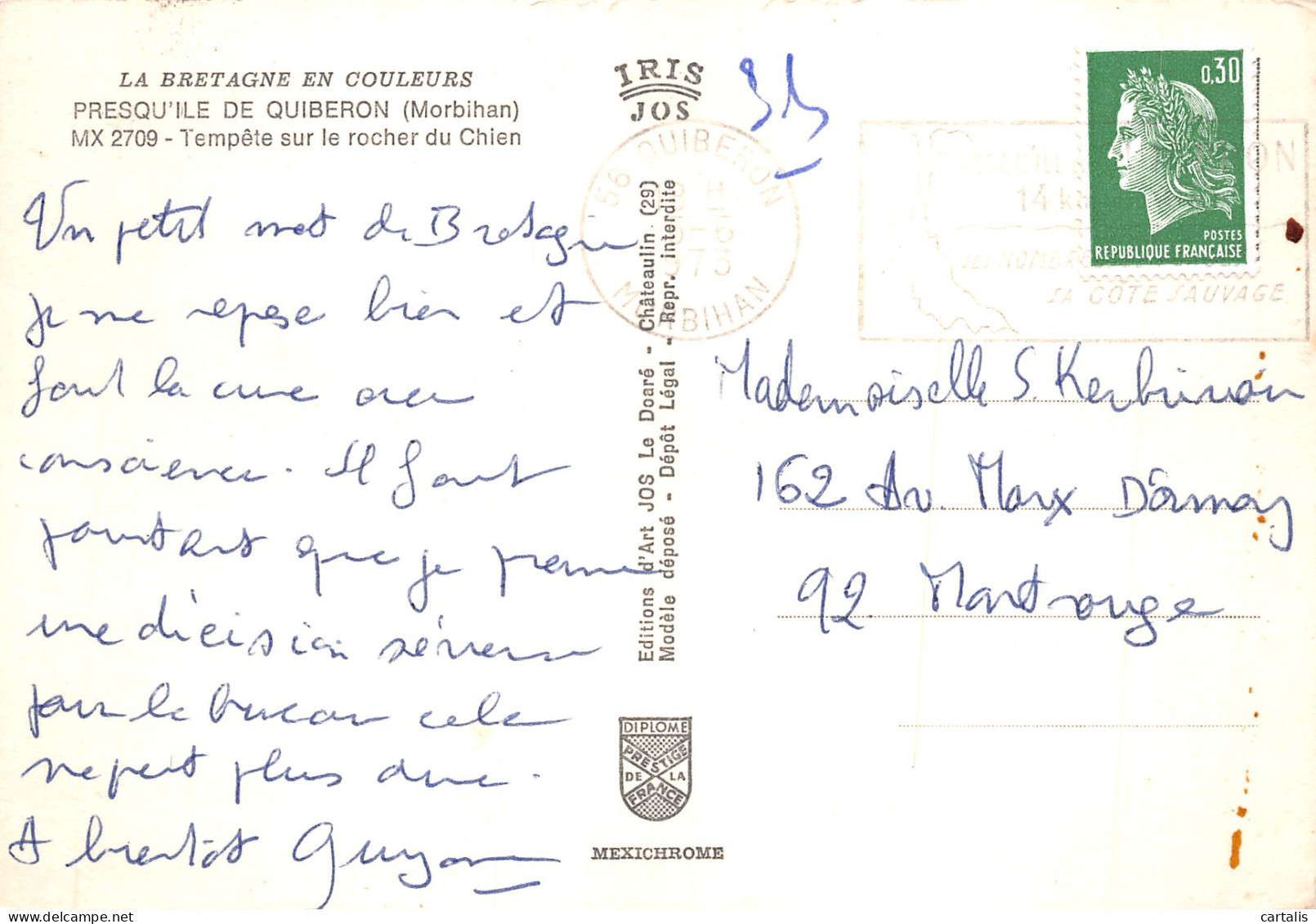 56-QUIBERON-N°4181-B/0325 - Quiberon