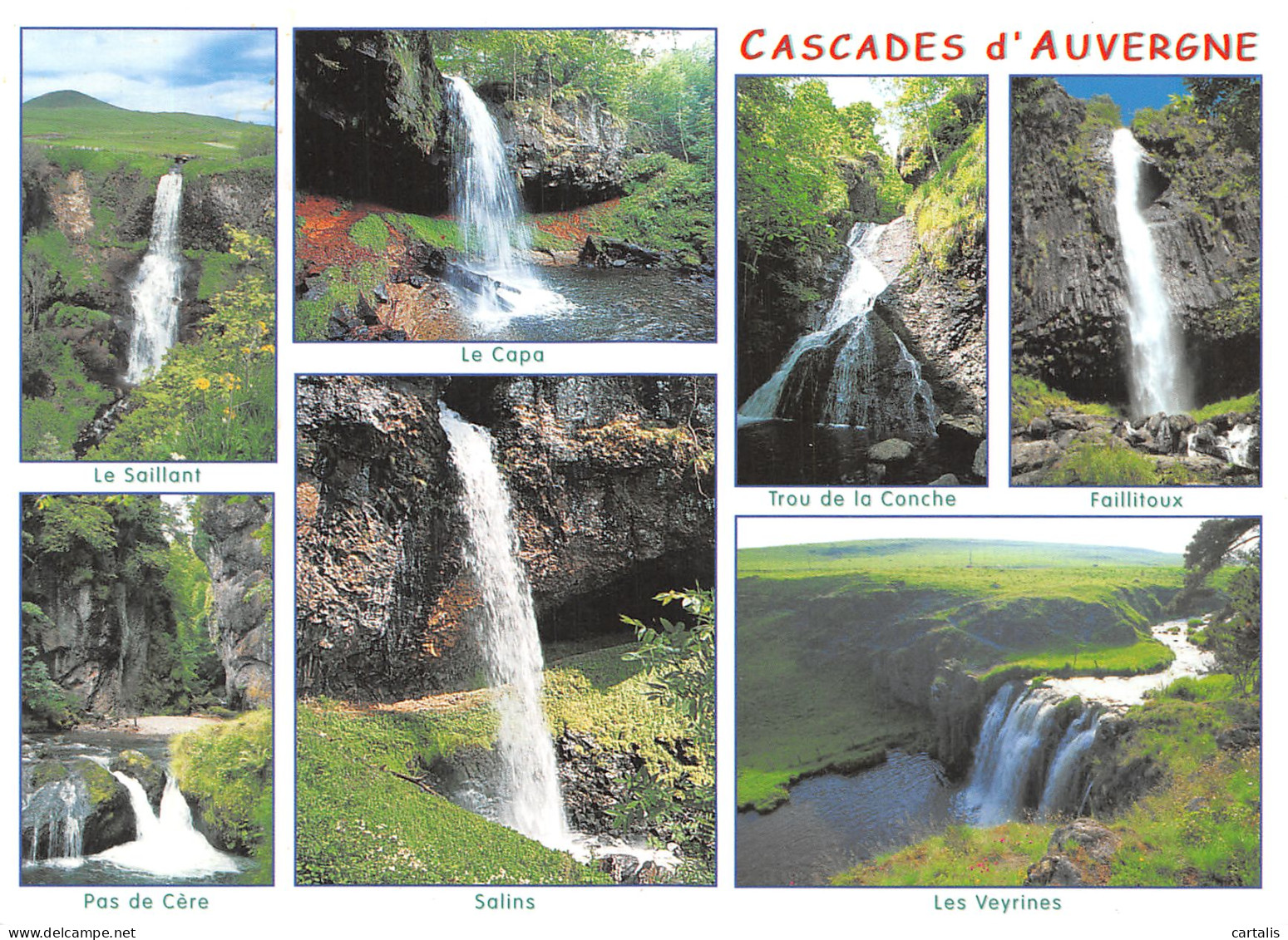 77-AUVERGNE LES CASCADES-N°4181-B/0295 - Autres & Non Classés