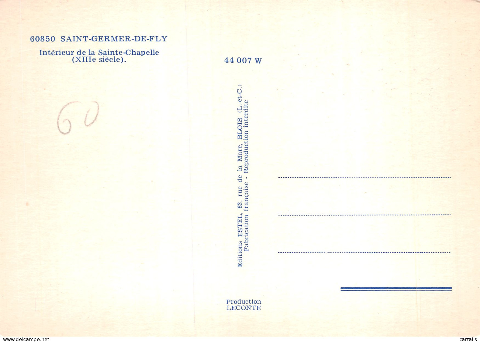 60-SAINT GERMER DE FLY-N°4181-B/0291 - Otros & Sin Clasificación