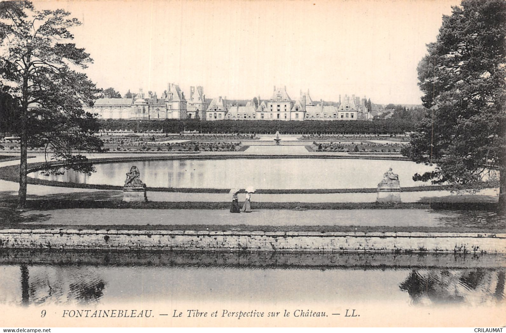 77-FONTAINEBLEAU LE CHATEAU-N°LP5130-G/0275 - Fontainebleau