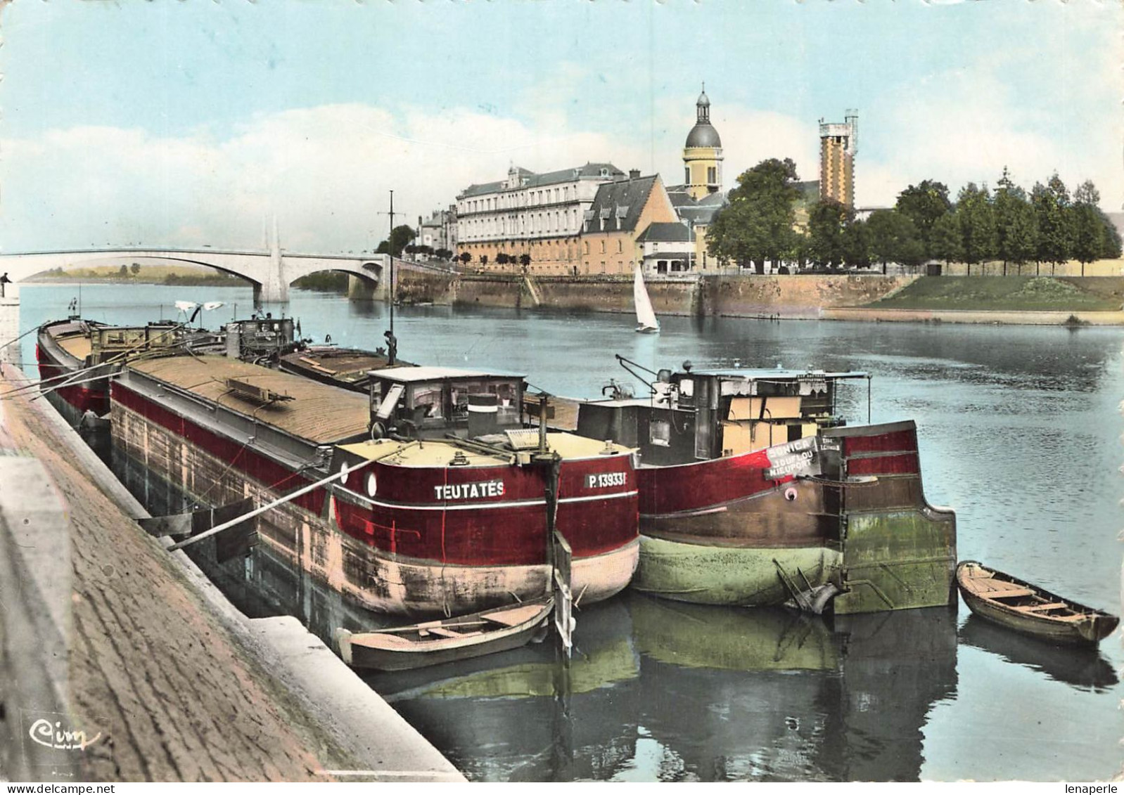 D9288 Chalon Sur Saône Quai De La Saône - Chalon Sur Saone