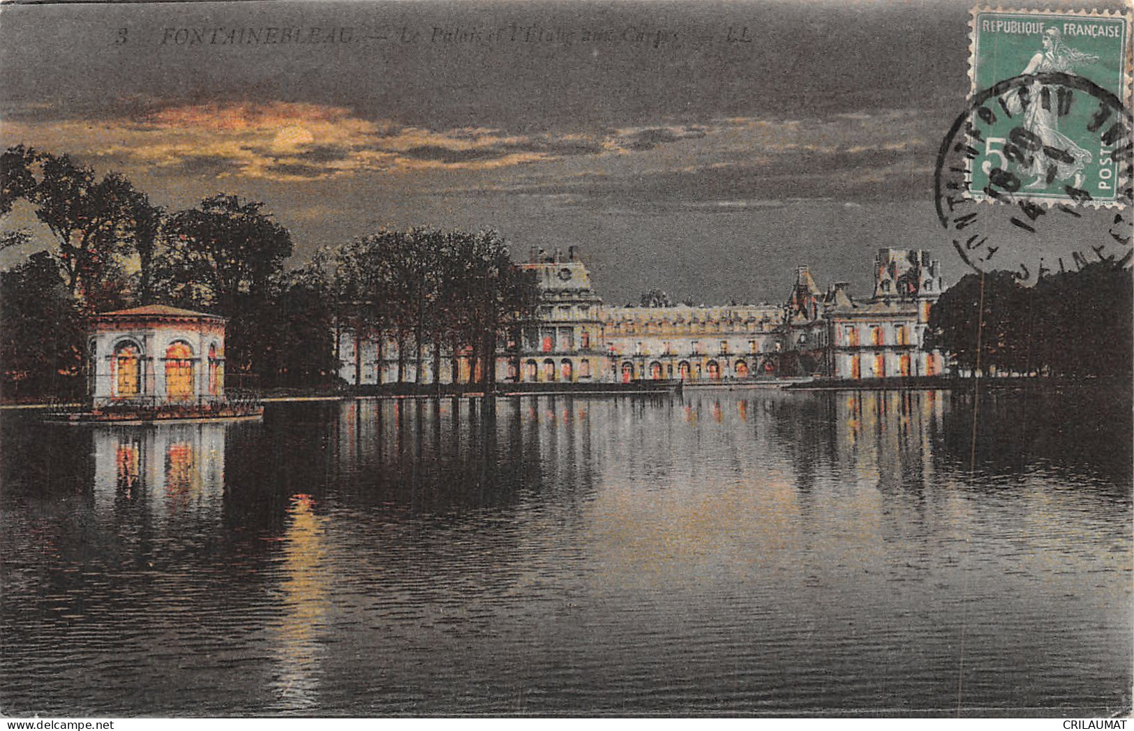 77-FONTAINEBLEAU L ETANG DES CARPES-N°LP5130-G/0167 - Fontainebleau