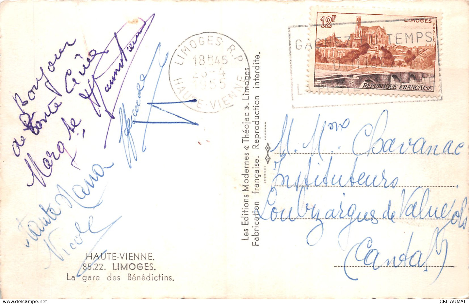 87-LIMOGES-N°LP5130-G/0135 - Limoges