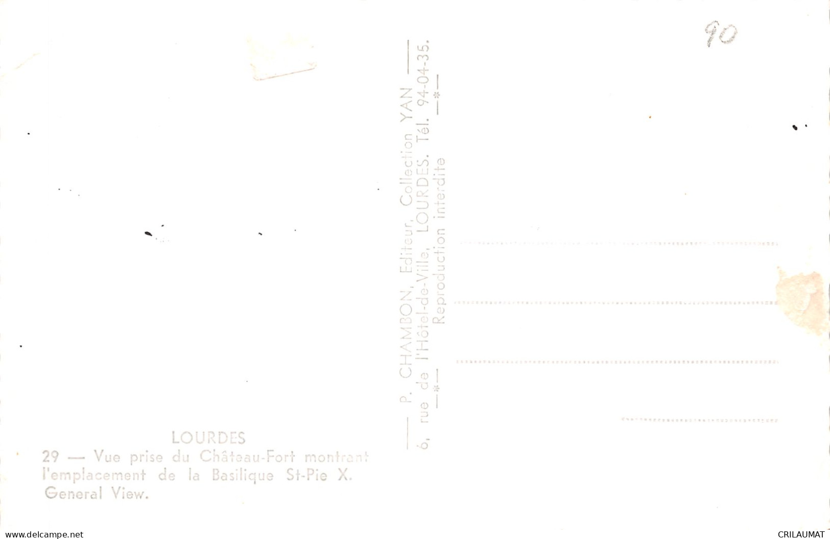 65-LOURDES-N°LP5130-F/0291 - Lourdes