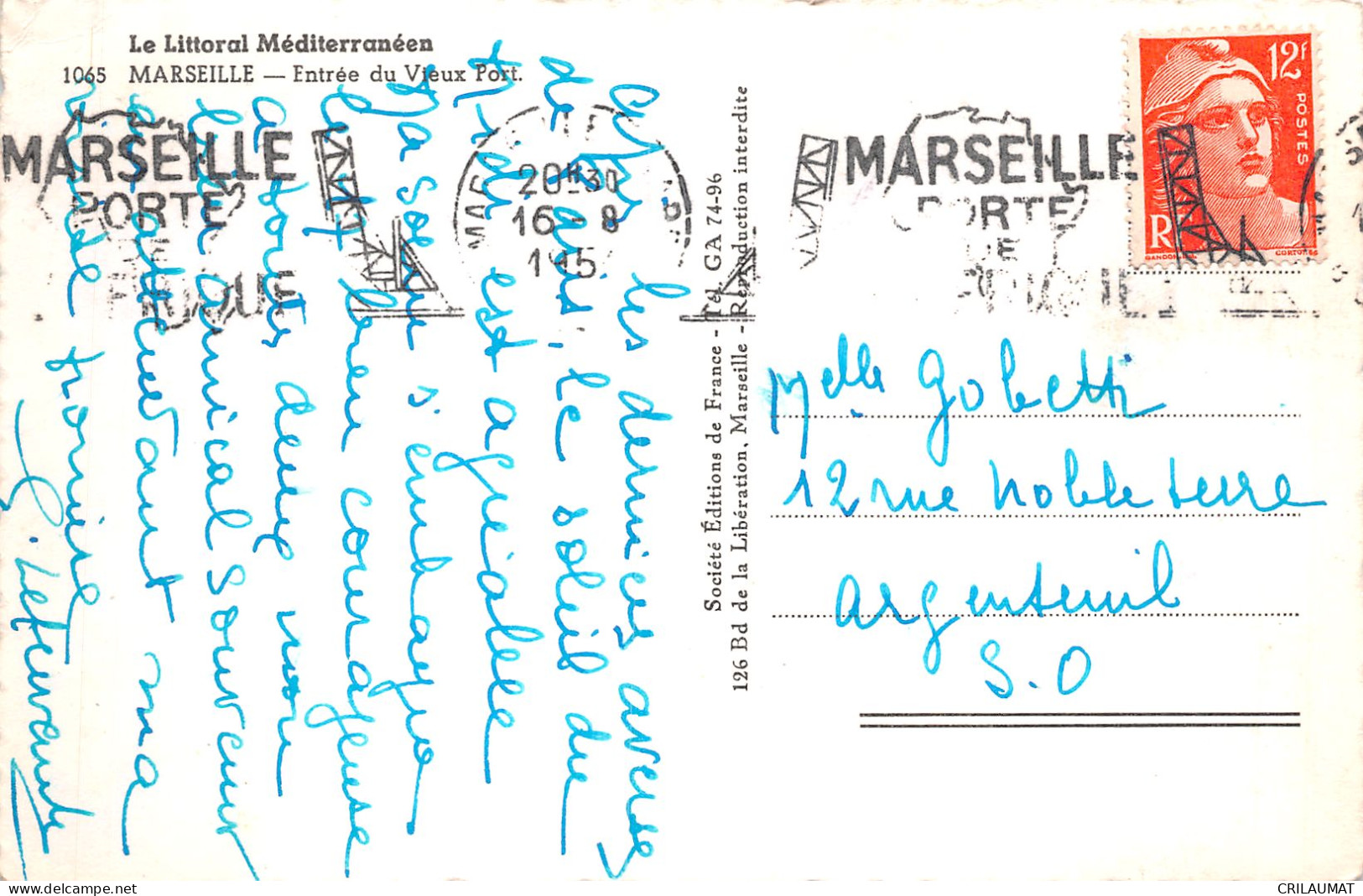 13-MARSEILLE-N°LP5130-F/0231 - Unclassified