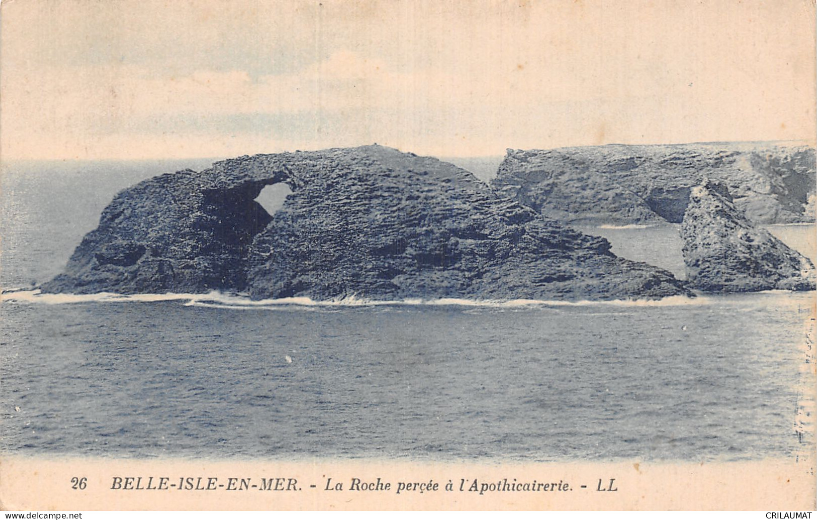 56-BELLE ILE EN MER LA ROCHE PERCEE-N°LP5130-F/0229 - Belle Ile En Mer