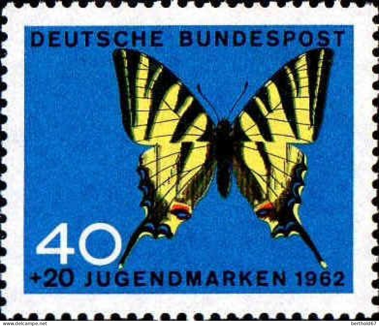 RFA Poste N** Yv: 248/251 Papillons (Thème) - Vlinders
