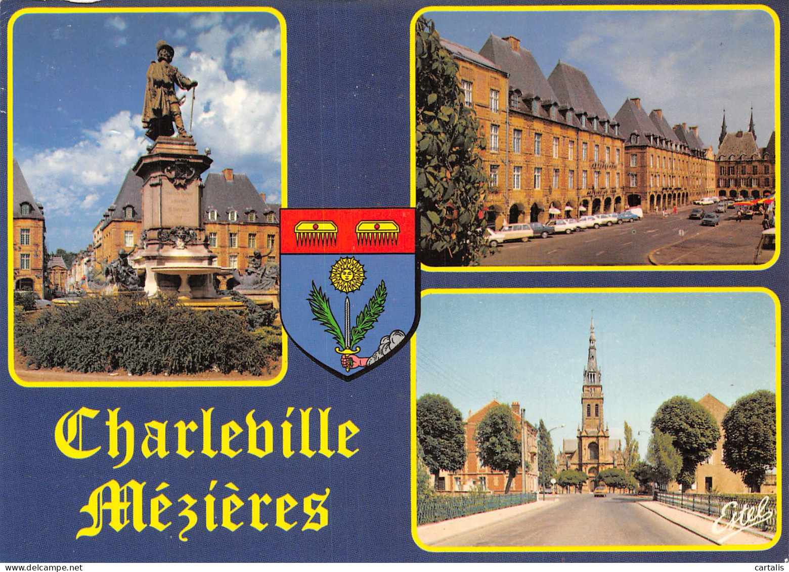 08-CHARLEVILLE MEZIERES-N°4182-C/0201 - Charleville