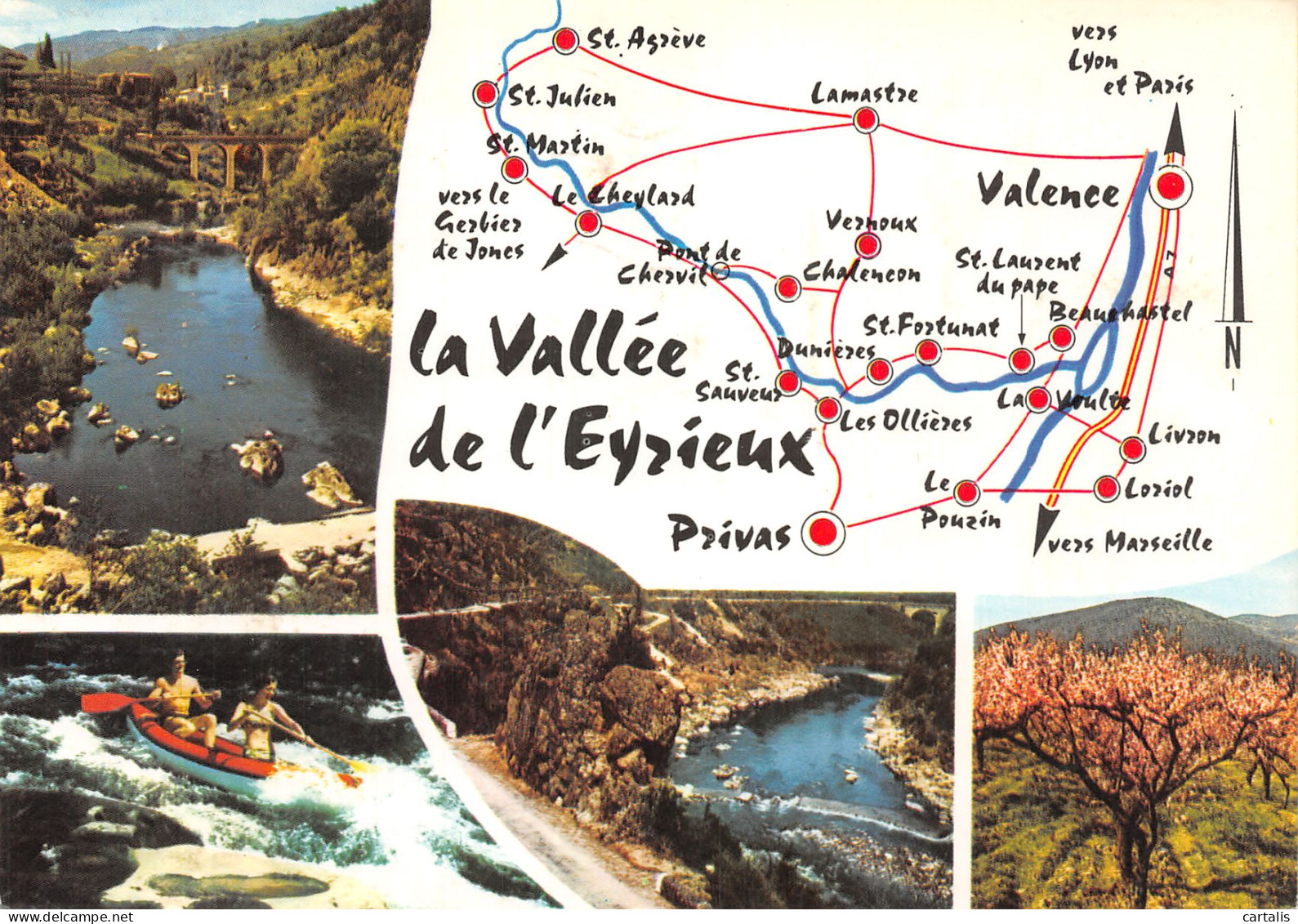 07-LA VALLEE DE L EYRIEUX-N°4182-C/0141 - Altri & Non Classificati