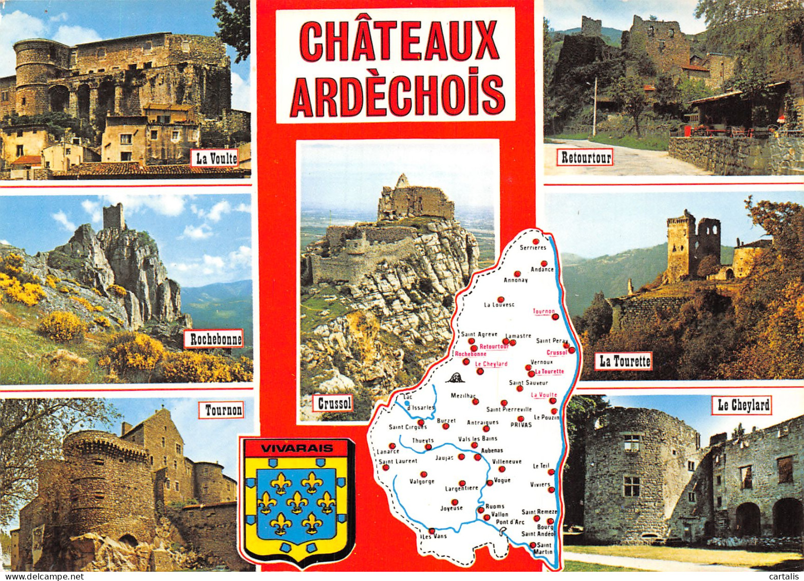 07-LES CHATEAUX ARDECHOIS-N°4182-C/0139 - Andere & Zonder Classificatie