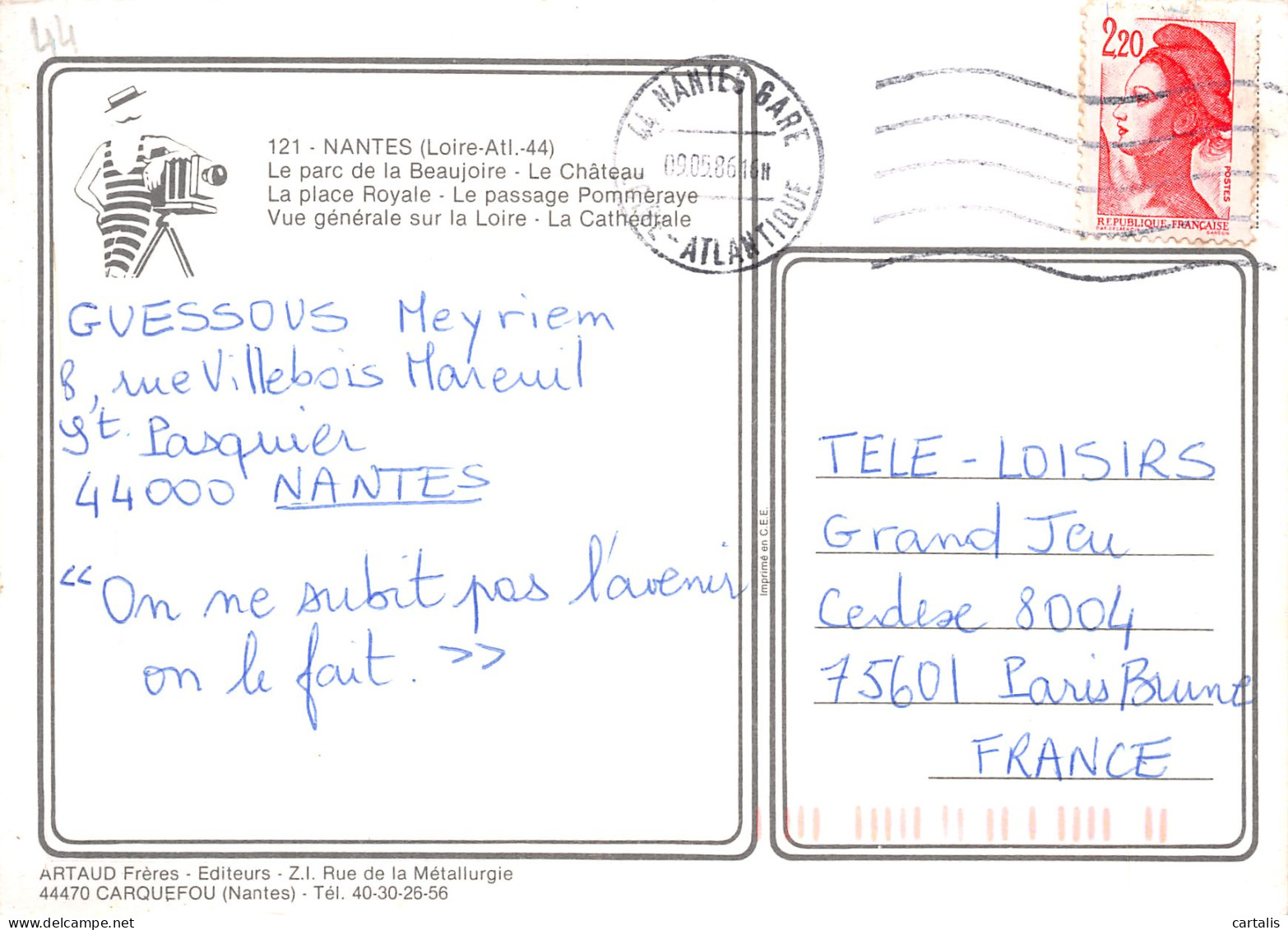 44-NANTES-N°4182-C/0069 - Nantes