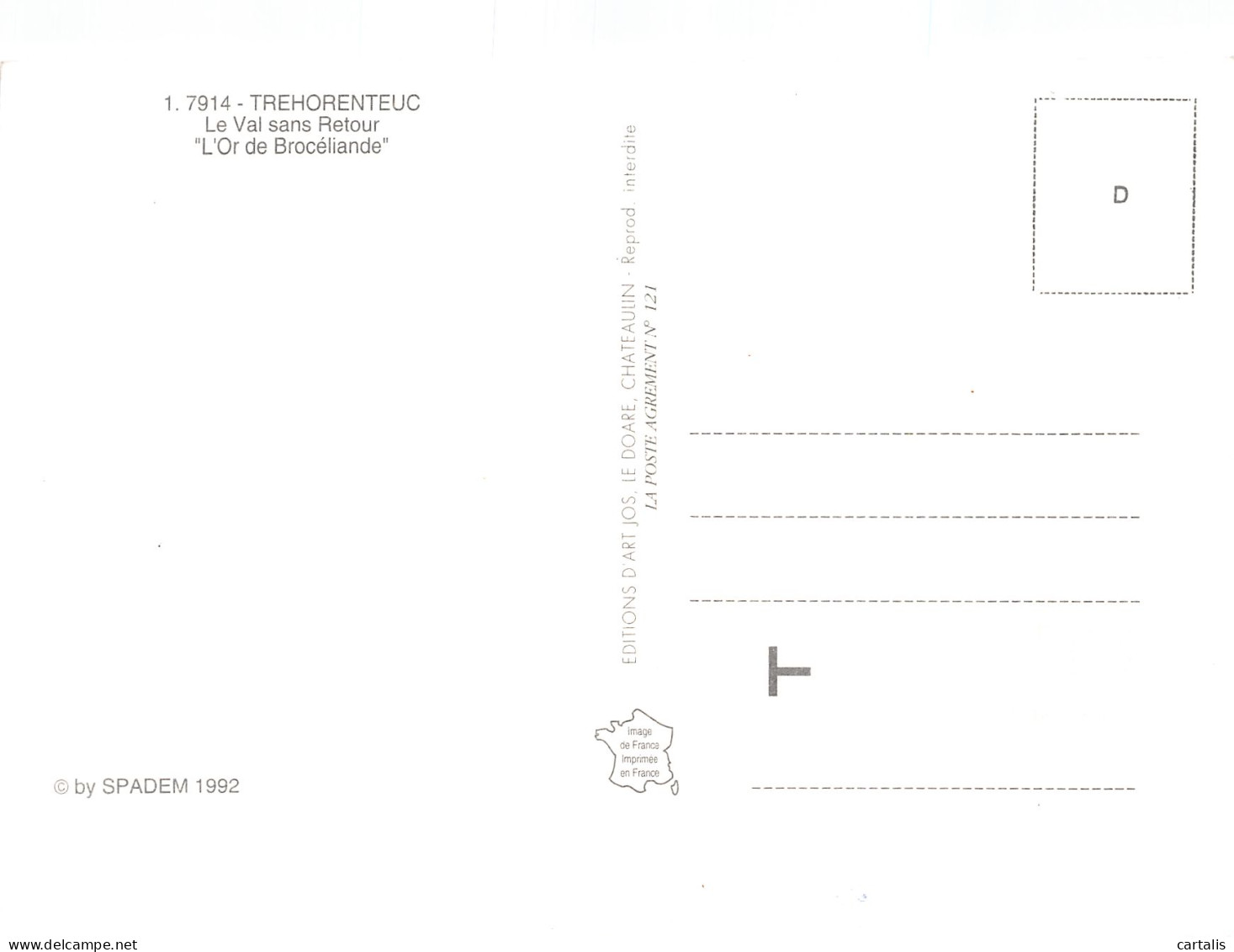 56-TREHORENTEUC-N°4182-C/0027 - Otros & Sin Clasificación