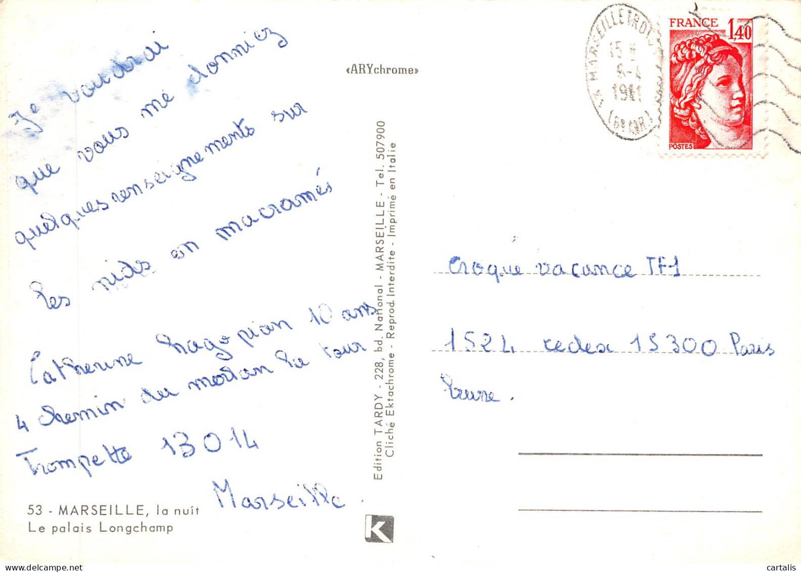 13-MARSEILLE-N°4182-B/0111 - Non Classificati