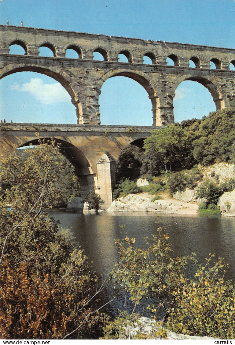 30-LE PONT DU GARD-N°4182-A/0363 - Sonstige & Ohne Zuordnung