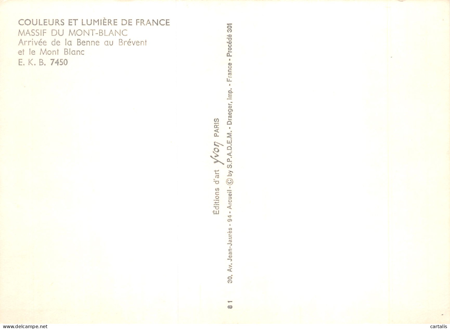 74-LE MONT BLANC-N°4182-A/0151 - Other & Unclassified