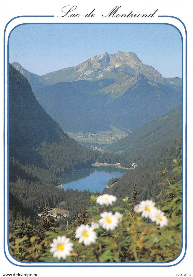 74-LE LAC DE MONTRIOND-N°4182-A/0105 - Andere & Zonder Classificatie