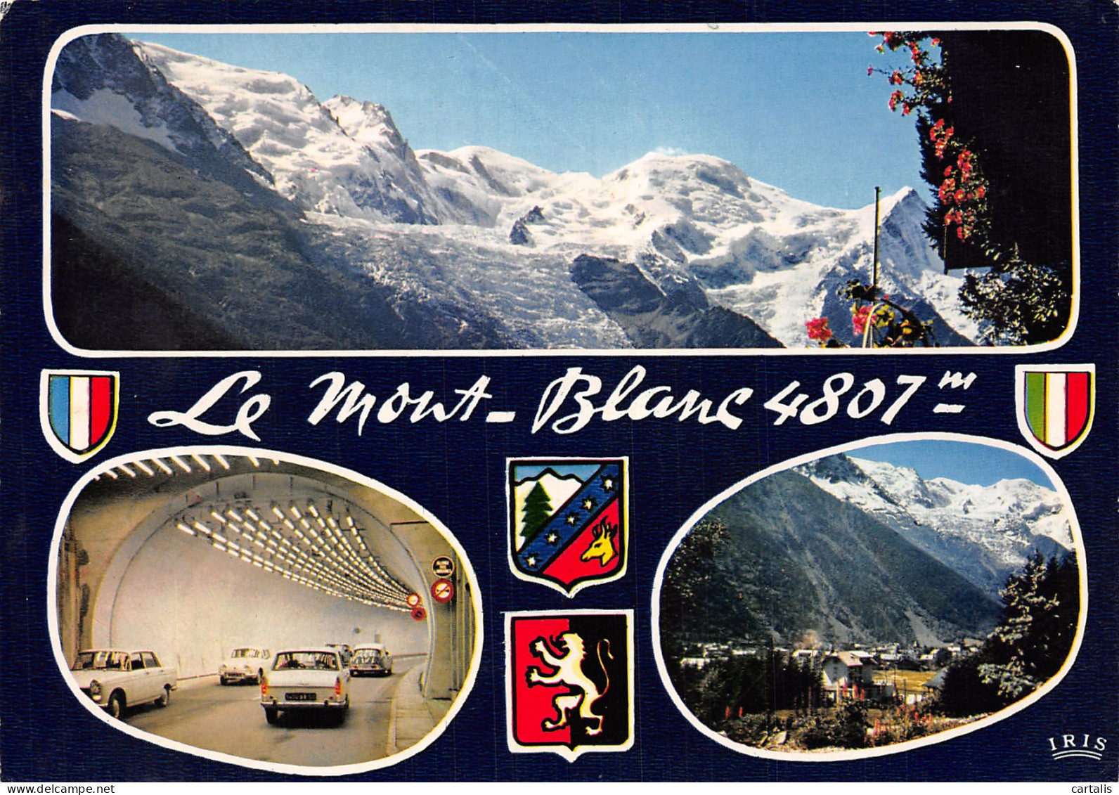 74-LE MONT BLANC-N°4182-A/0097 - Andere & Zonder Classificatie