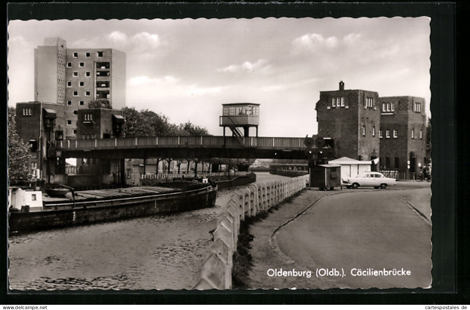 AK Oldenburg I. O., Blick Auf Die Cäcilienbrücke  - Oldenburg