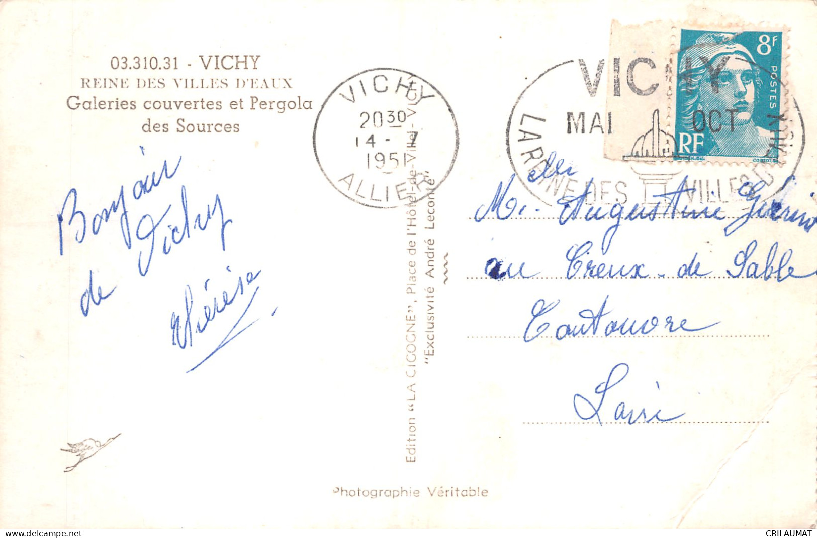 03-VICHY-N°LP5131-B/0383 - Vichy