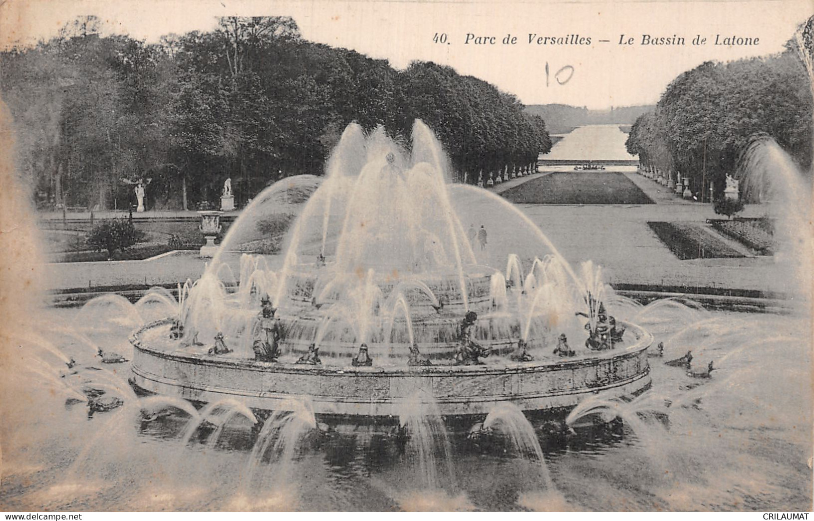 78-VERSAILLES LE PARC-N°LP5131-B/0351 - Versailles (Kasteel)