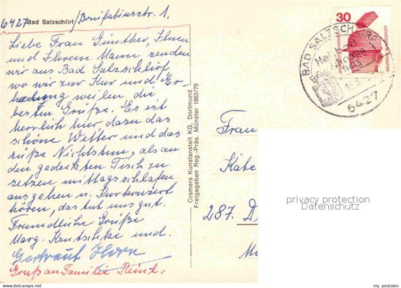 72794877 Bad Salzschlirf Panorama Bad Salzschlirf - Other & Unclassified