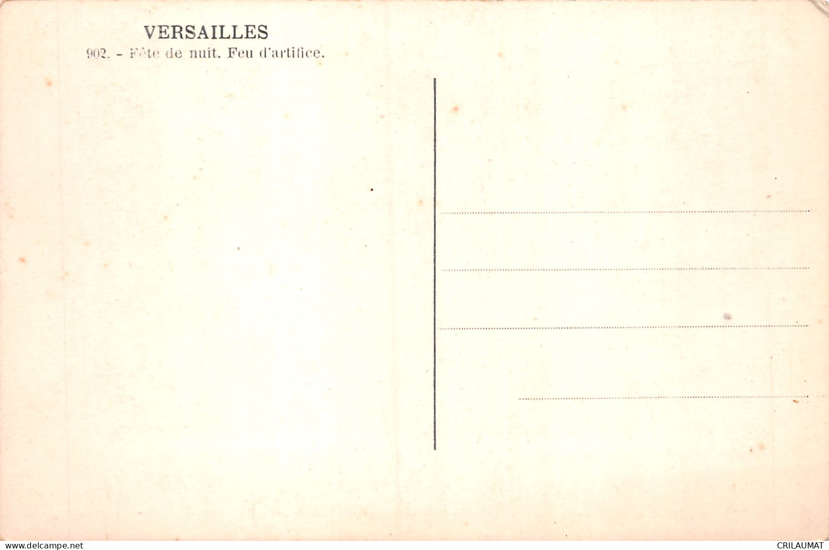 78-VERSAILLES FEU D ARTIFICE-N°LP5131-B/0003 - Versailles (Kasteel)