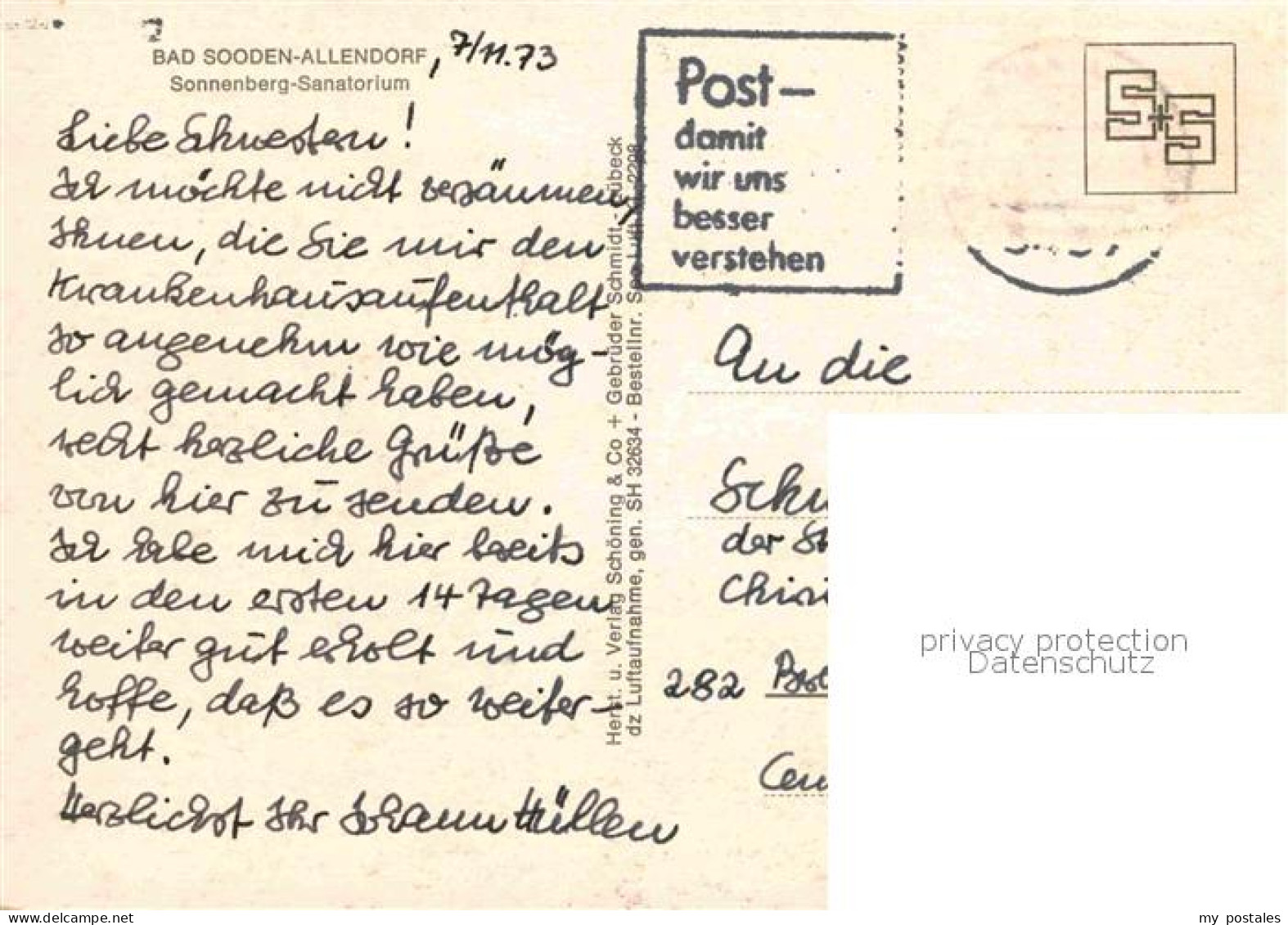 72794859 Bad Sooden-Allendorf Sonnenberg Sanatorium Bad Sooden-Allendorf - Bad Sooden-Allendorf