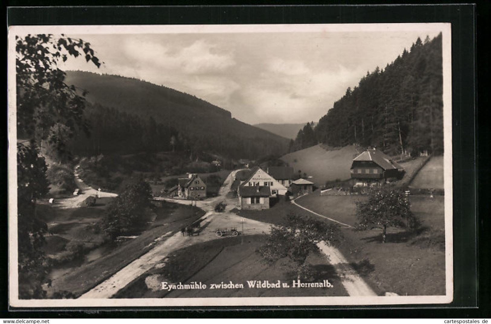 AK Wildbad Bei Herrenalb Im Schwarzwald, An Der Eyachmühle  - Bad Herrenalb
