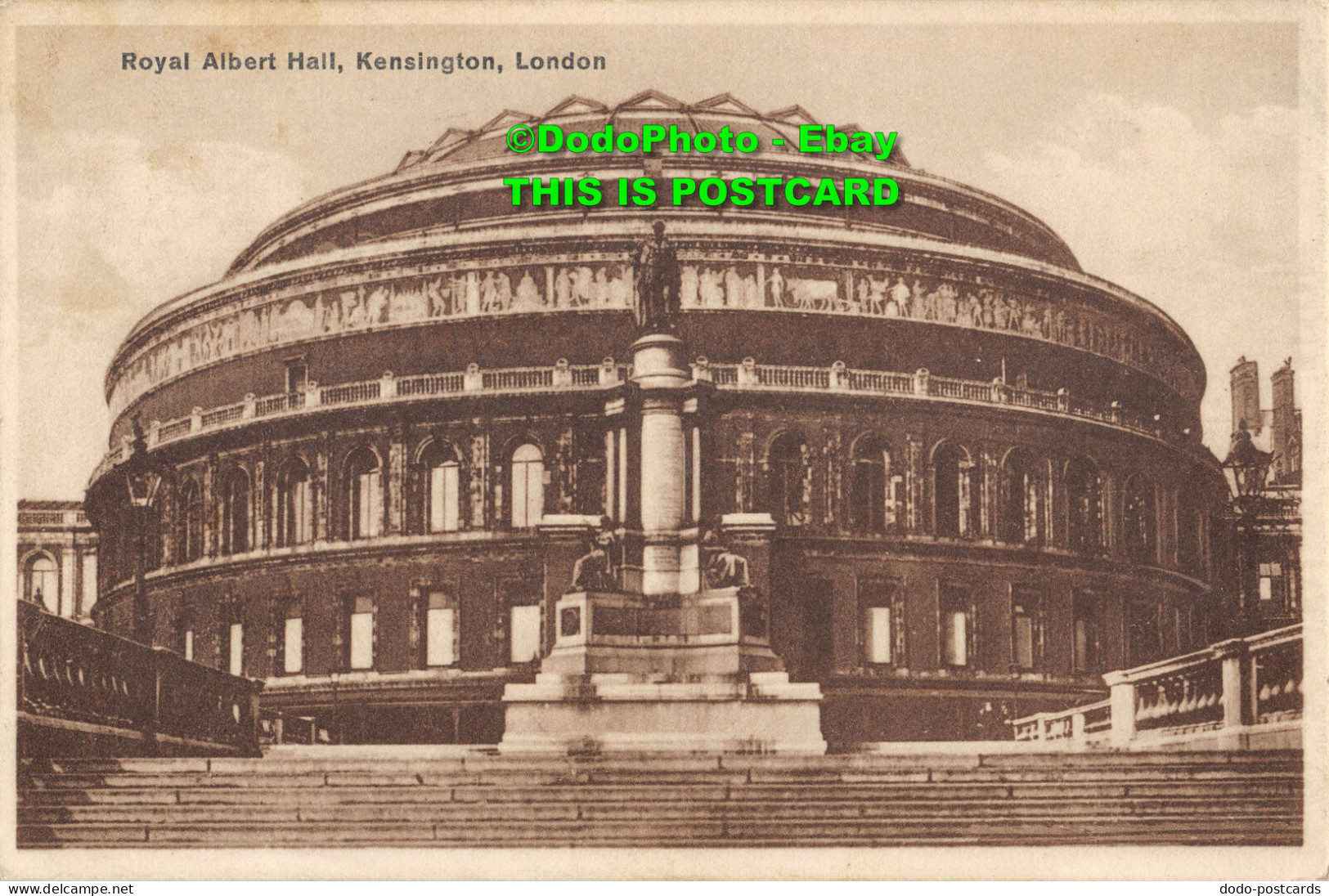 R354896 Royal Albert Hall Kensington London. Post Card. 1927 - Altri & Non Classificati