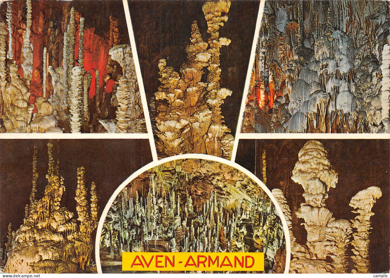 48-L AVEN ARMAND LES GROTTES-N°4183-A/0351 - Altri & Non Classificati