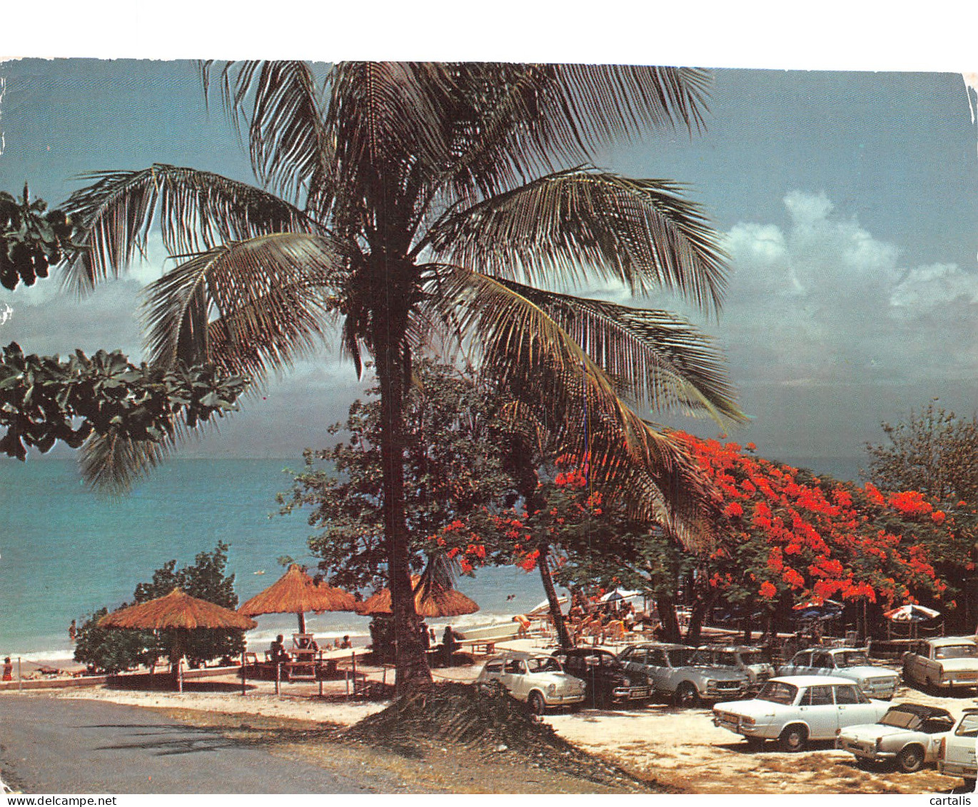 971-GUADELOUPE PLAGE DE GOSIER-N°4183-A/0177 - Sonstige & Ohne Zuordnung