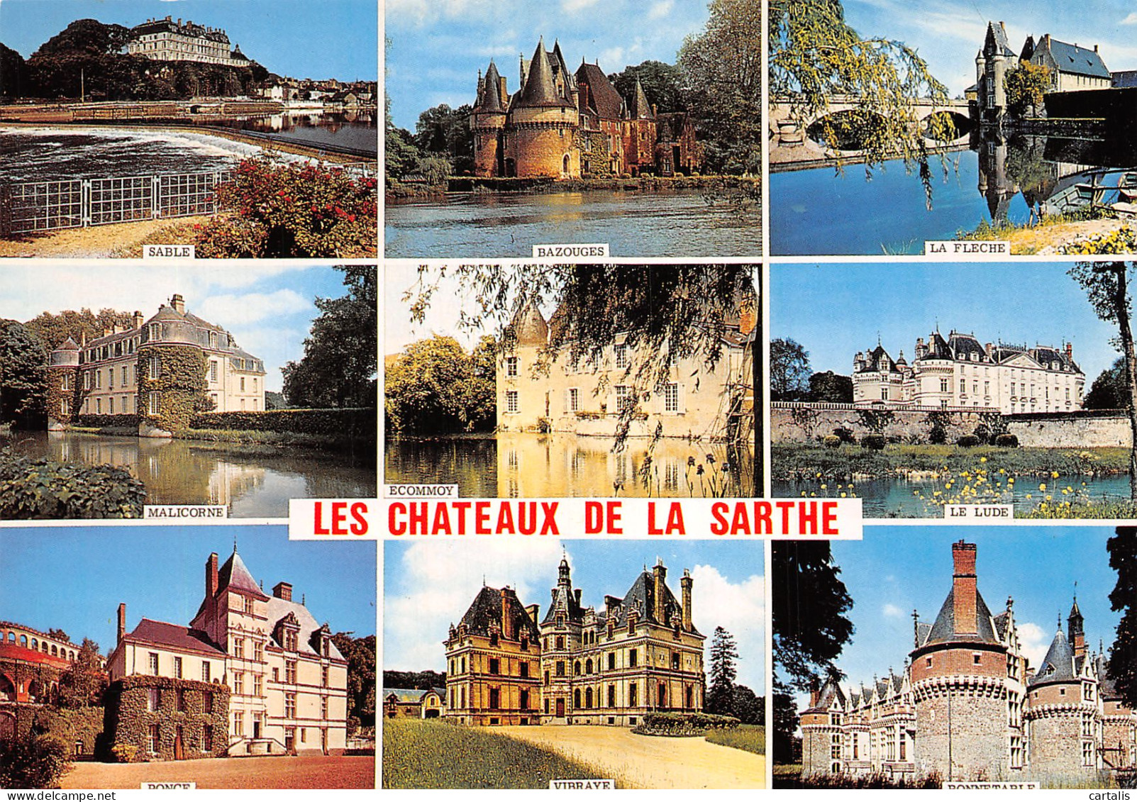 72-SARTHE LES CHATEAUX-N°4183-A/0175 - Sonstige & Ohne Zuordnung