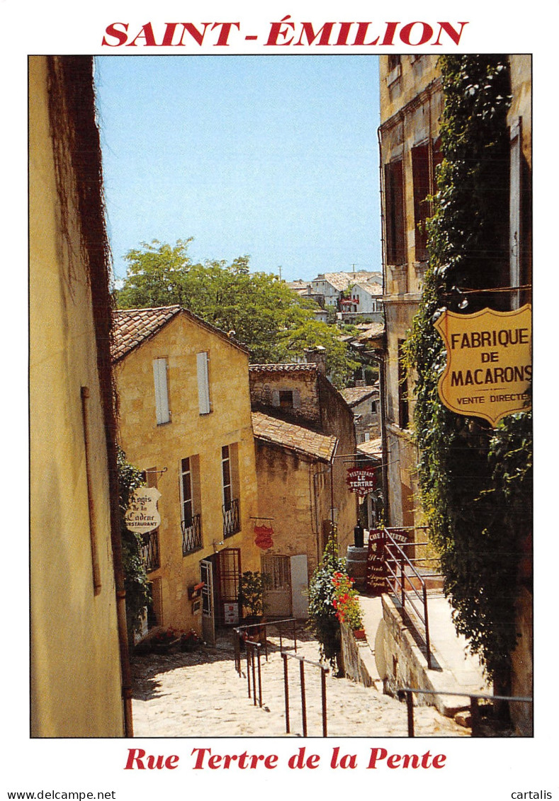 33-SAINT EMILION-N°4183-A/0159 - Saint-Emilion