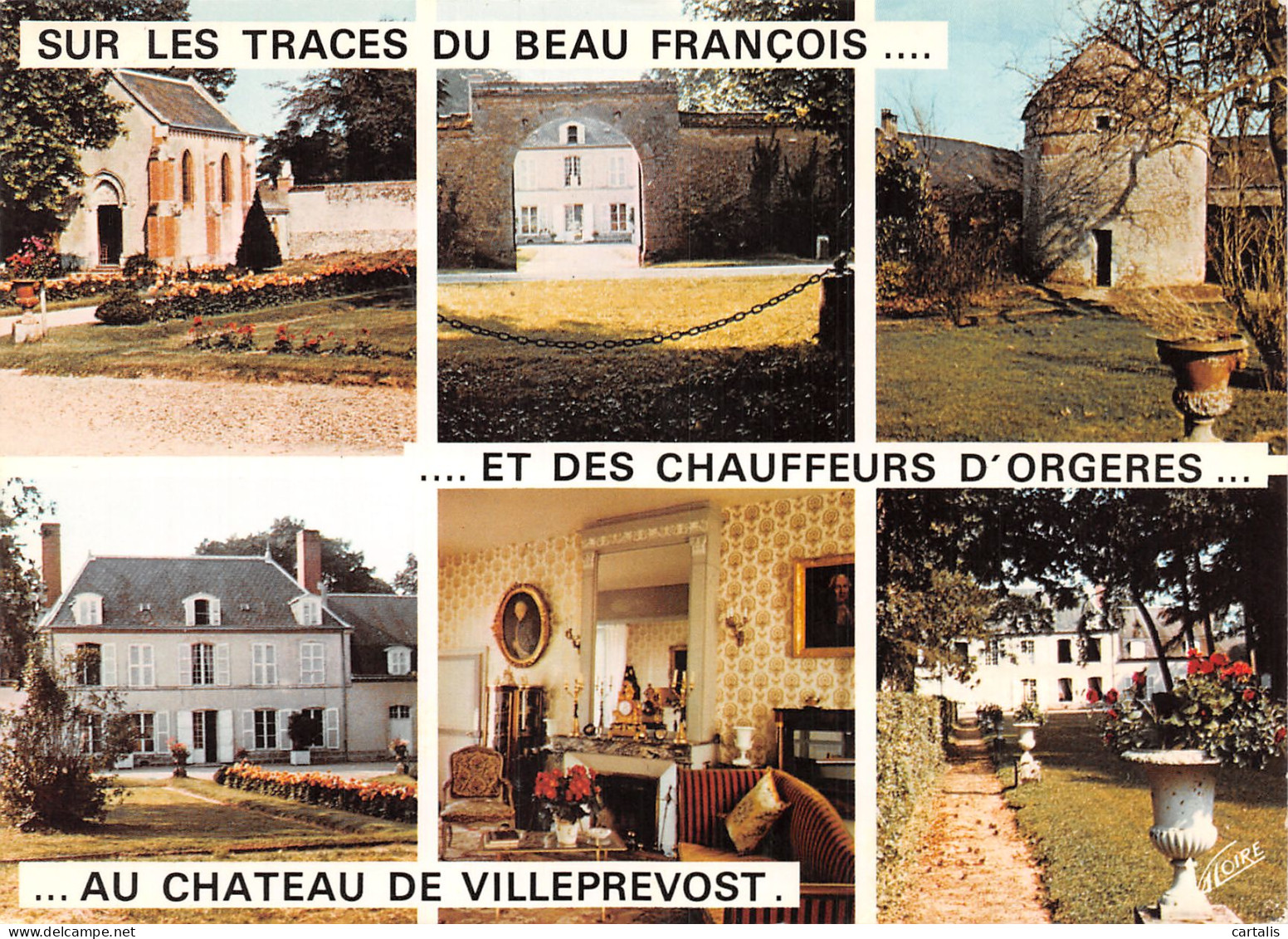 28-TILLAY LE PENEUX LE CHATEAU DE VILLEPREVOST-N°4183-A/0073 - Autres & Non Classés