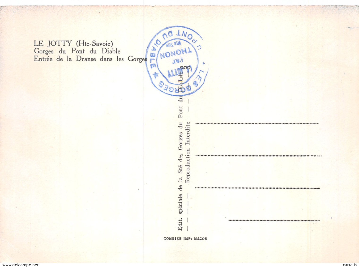 74-LE JOTTY-N°4183-A/0047 - Other & Unclassified