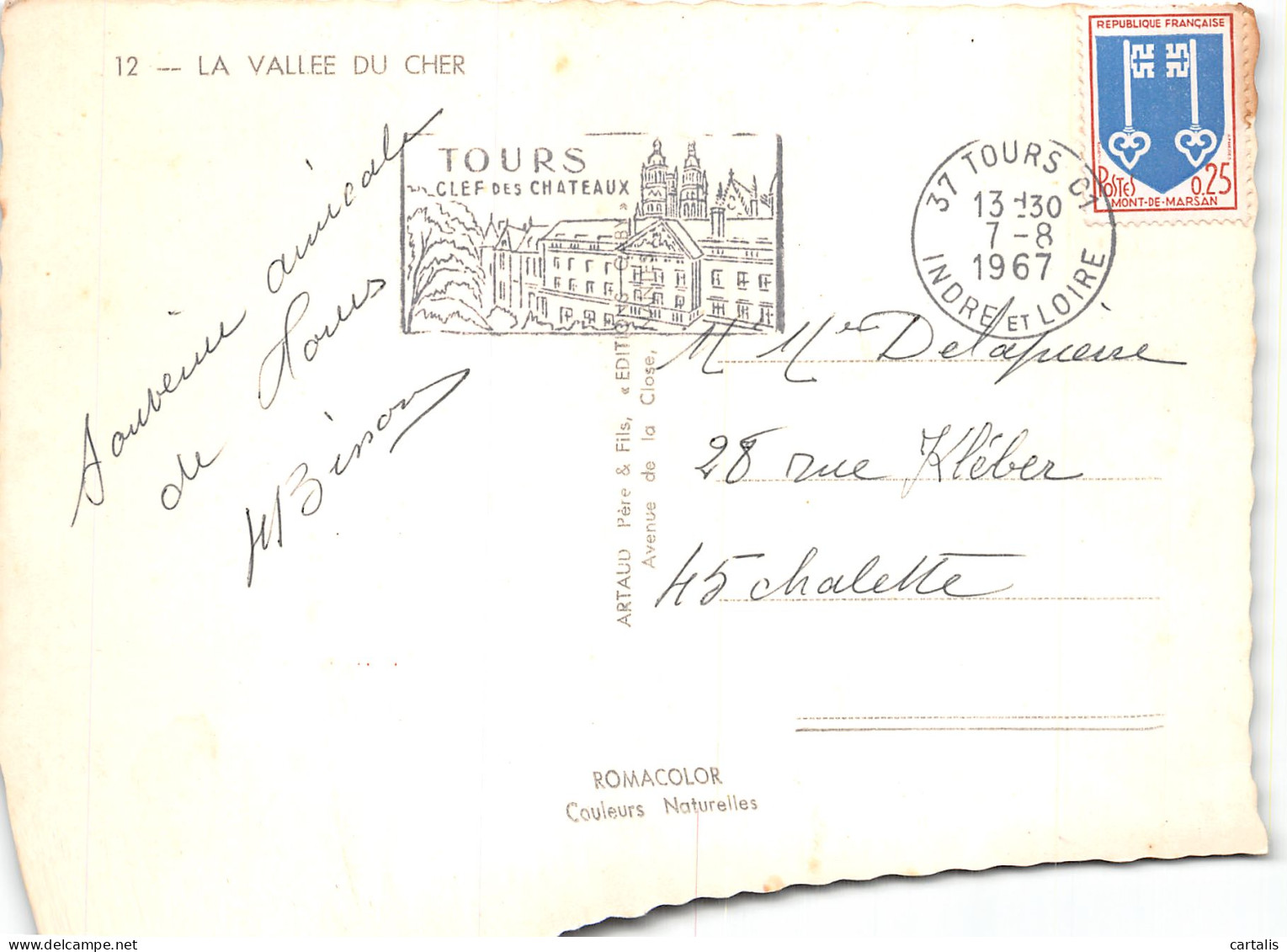 18-LA VALLEE DU CHER-N°4182-D/0323 - Altri & Non Classificati