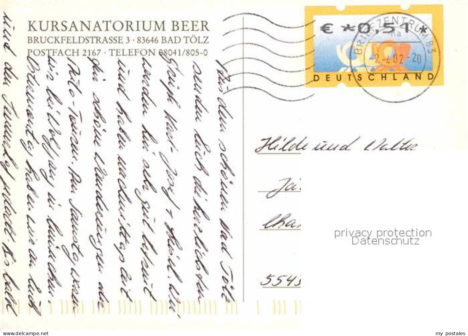 72794805 Bad Toelz Kursanatorium Beer Bad Toelz - Bad Tölz