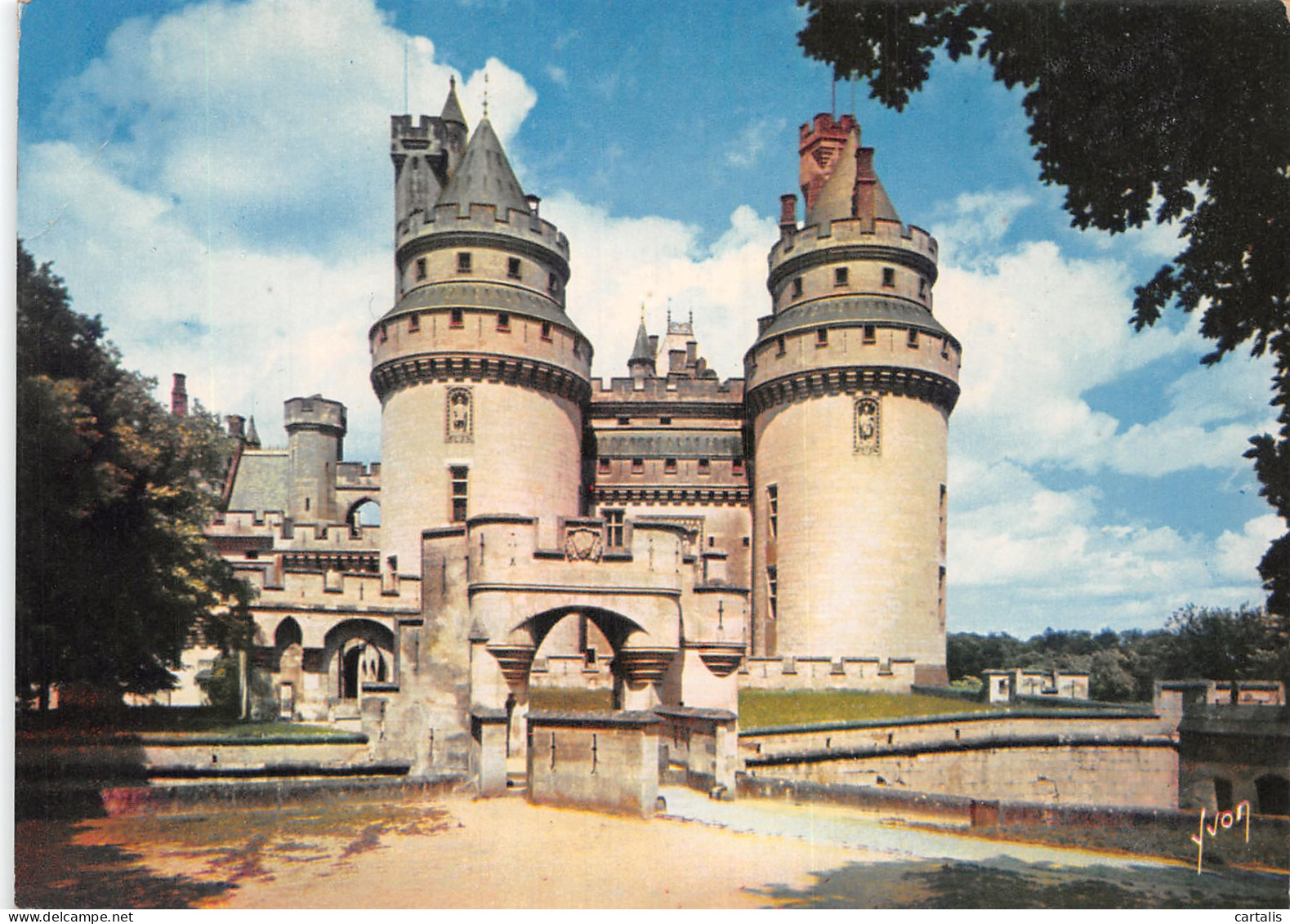 60-PIERREFONDS LE CHATEAU-N°4182-D/0215 - Pierrefonds